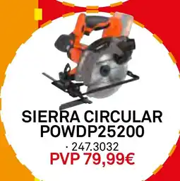 Bricoking Sierra circular powdp25200 oferta