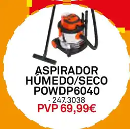 Bricoking Aspirador humedo/seco powdp6040 oferta