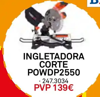 Bricoking Ingletadora corte powdp2550 oferta