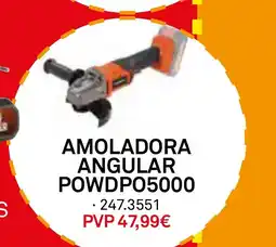 Bricoking Amoladora angular powdpo5000 oferta