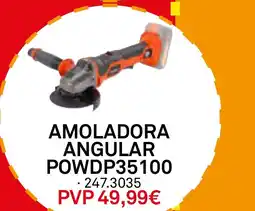 Bricoking Amoladora angular powdp35100 oferta