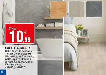 Bricoking Suelo primetex oferta