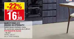 Bricoking Suelo vinílico rigido 55 eternity oferta
