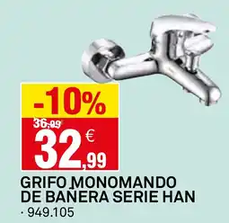 Bricoking Grifo monomando de banera serie han oferta