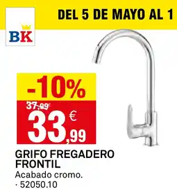 Bricoking Grifo fregadero frontil oferta