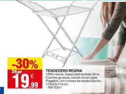 Bricoking Tendedero resina oferta
