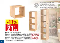 Bricoking Cubo oferta