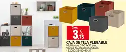 Bricoking Caja de tela plegable oferta