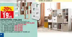 Bricoking Estantería 2 baldas oferta