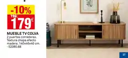 Bricoking Mueble tv colva oferta