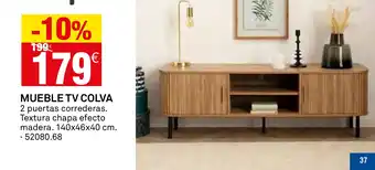 Bricoking Mueble tv colva oferta