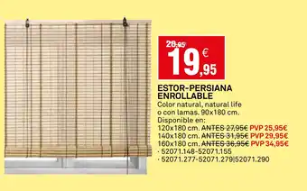 Bricoking Estor-persiana enrollable oferta