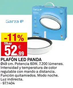 Bricoking Plafón led panda oferta