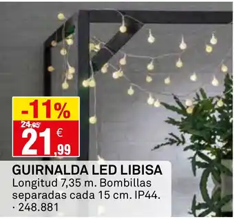 Bricoking Guirnalda led libisa oferta