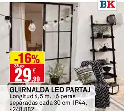 Bricoking Guirnalda led partaj oferta