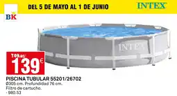 Bricoking INTEX Piscina tubular oferta