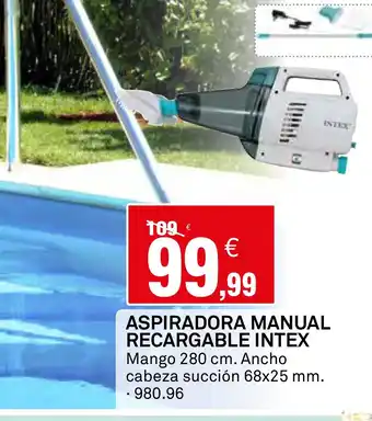 Bricoking INTEX Aspiradora manual recargable oferta