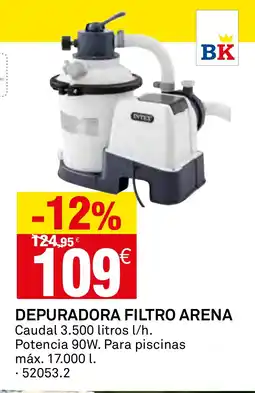 Bricoking Depuradora filtro arena oferta