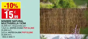 Bricoking Mimbre natural multivarilla oferta