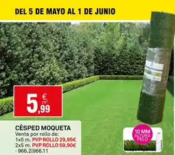 Bricoking Césped moqueta oferta
