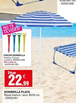 Bricoking Pincho sombrilla oferta