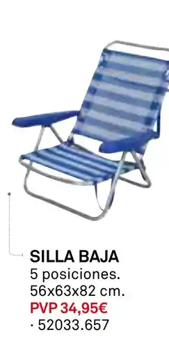 Bricoking Silla baja oferta