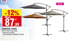 Bricoking Parasol hang oferta