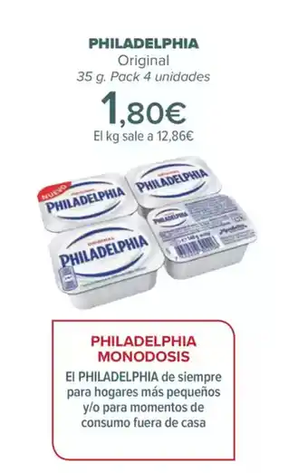 Carrefour PHILADELPHIA Original oferta