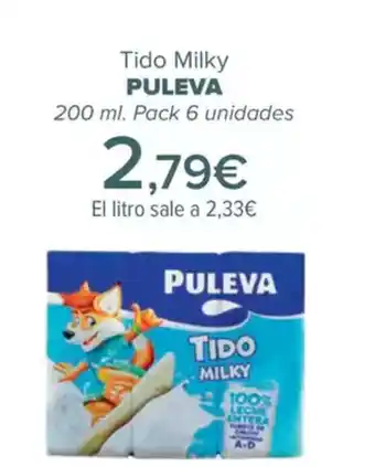 Carrefour PULEVA Tido Milky oferta