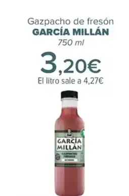 Carrefour GARCÍA MILLÁN Gazpacho de fresón oferta