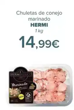 Carrefour HERMI Chuletas de conejo oferta