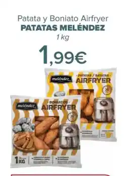 Carrefour PATATAS MELÉNDEZ Patata y Boniato Airfryer oferta