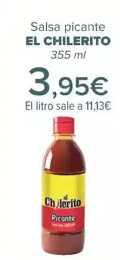 Carrefour EL CHILERITO Salsa picante oferta