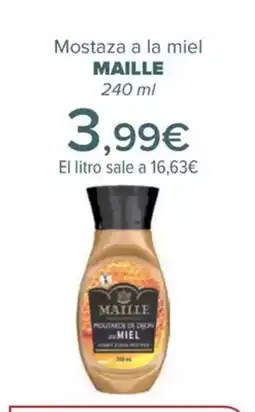 Carrefour MAILLE Mostaza a la miel oferta