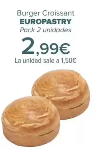 Carrefour EUROPASTRY Burger Croissant oferta