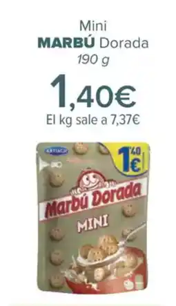 Carrefour MARBÚ MIni Dorada oferta