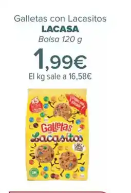 Carrefour LACASA Galletas con Lacasitos oferta