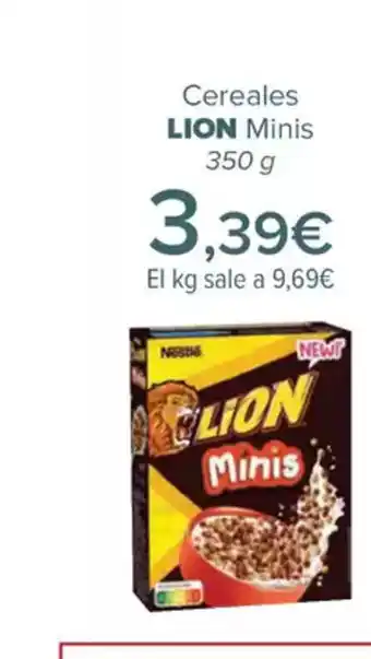 Carrefour LION Cereales Minis oferta