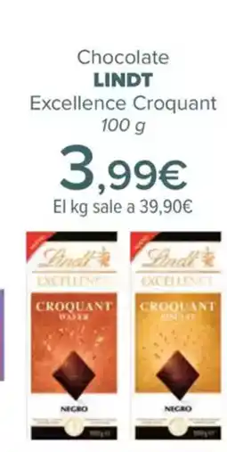 Carrefour LINDT Chocolate Excellence Croquant oferta