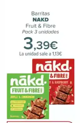 Carrefour NAKD Barritas oferta
