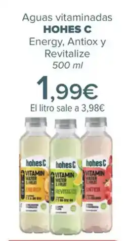 Carrefour HOHES C Aguas vitaminadas oferta