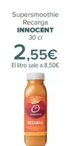 Carrefour INNOCENT Supersmoothie Recarga oferta