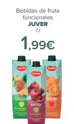Carrefour JUVER Bebidas de fruta funcionales oferta