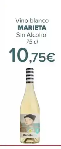 Carrefour MARIETA Vino blanco Sin Alcohol oferta