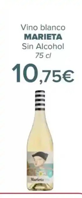 Carrefour MARIETA Vino blanco Sin Alcohol oferta