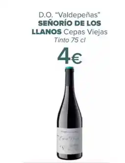 Carrefour SEÑORÍO DE LOS LLANOS D.O. Valdepeñas oferta