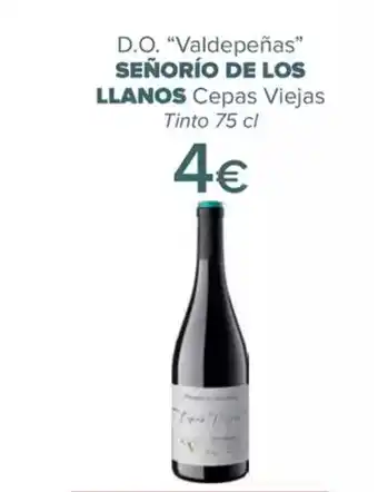 Carrefour SEÑORÍO DE LOS LLANOS D.O. Valdepeñas oferta