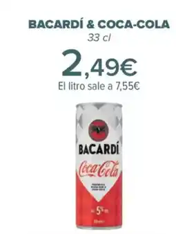 Carrefour BACARDÍ & COCA-COLA oferta