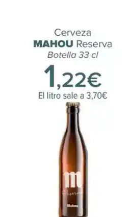 Carrefour MAHOU Cerveza oferta