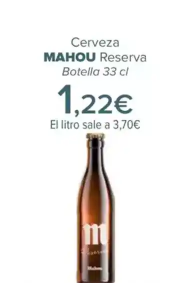 Carrefour MAHOU Cerveza oferta